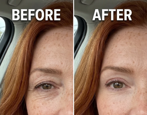 Before and after result