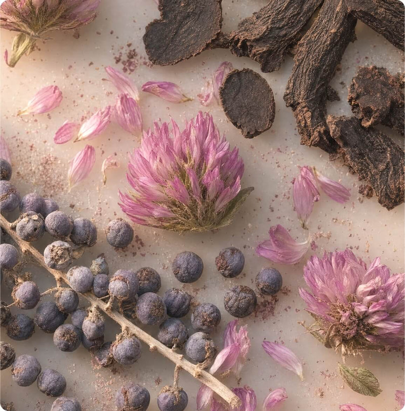 Red Clover + Black Cohosh + Chasteberry