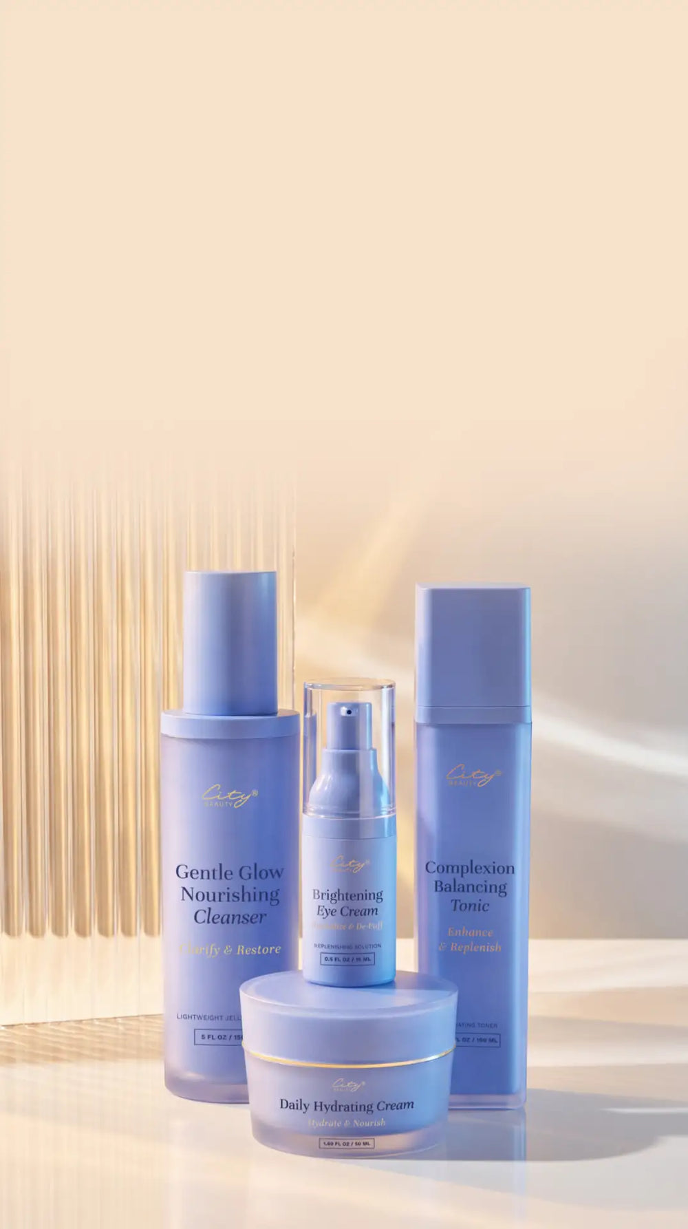 <p>Glowing Skin<br/>in 4 Steps</p>
