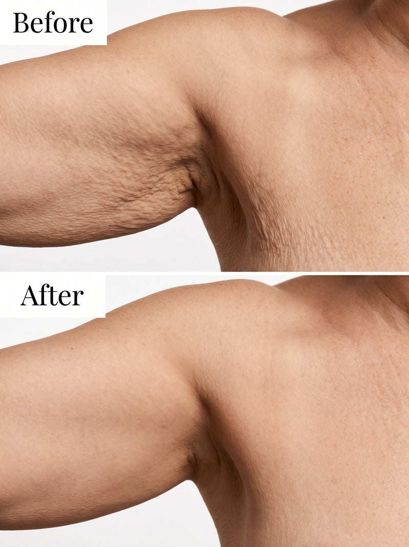 Before and after result