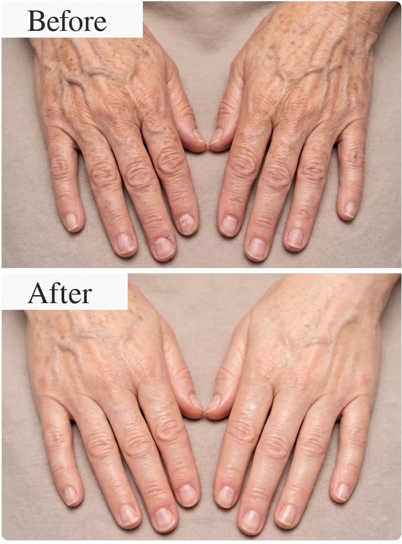 Before and after result